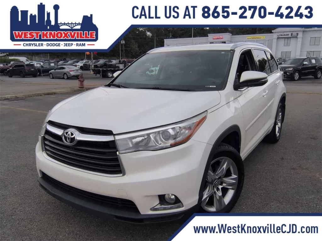 used 2016 Toyota Highlander car, priced at $18,480