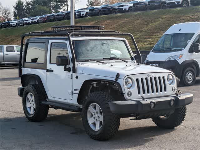 used 2017 Jeep Wrangler car, priced at $16,500