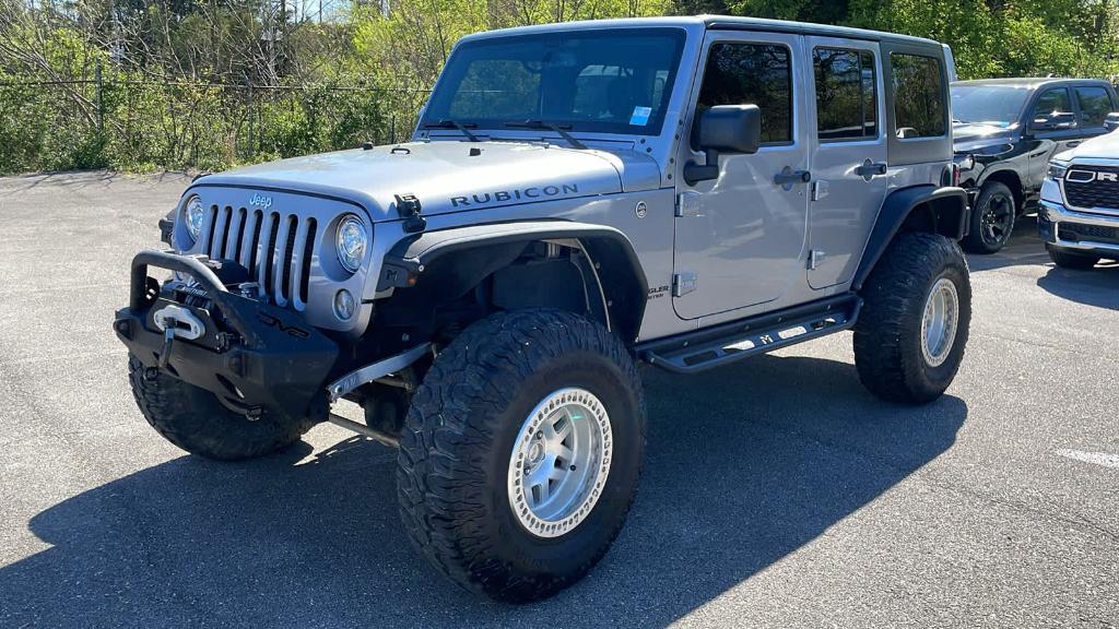 used 2017 Jeep Wrangler Unlimited car, priced at $31,107