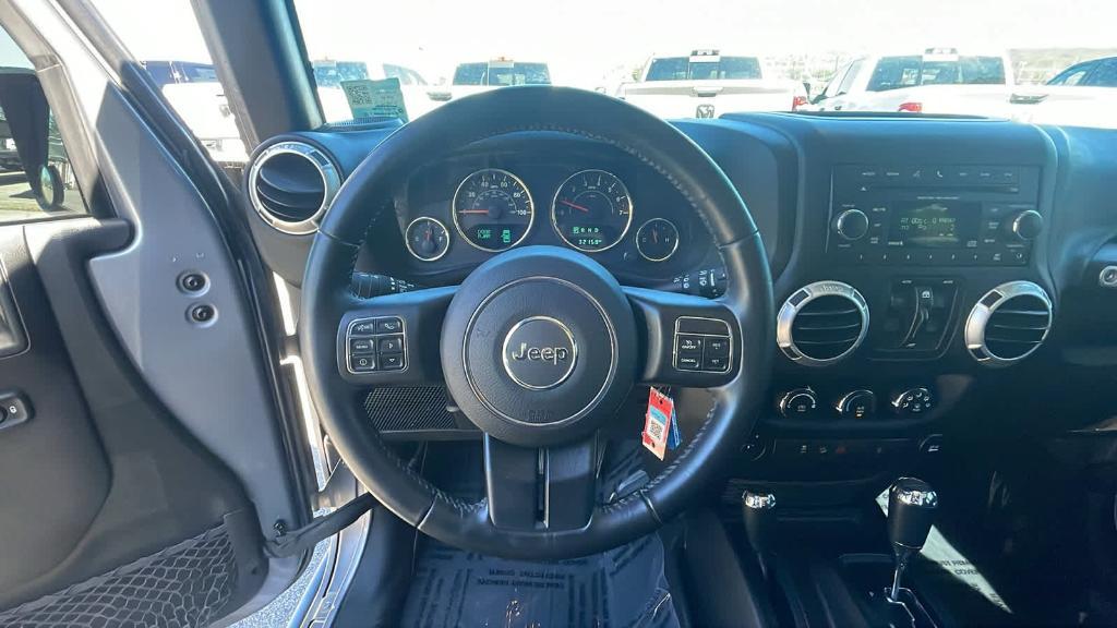 used 2017 Jeep Wrangler Unlimited car, priced at $31,107