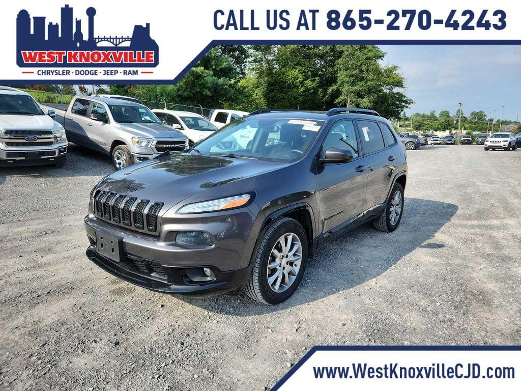 used 2018 Jeep Cherokee car, priced at $12,495