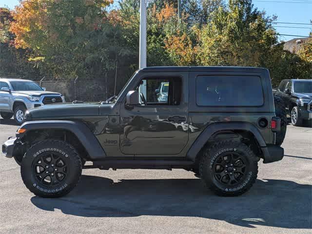 used 2021 Jeep Wrangler car, priced at $27,095