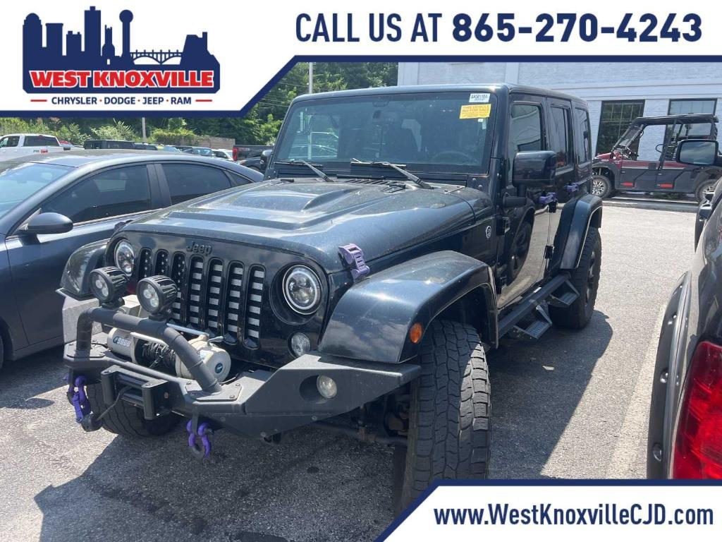 used 2015 Jeep Wrangler Unlimited car, priced at $21,395