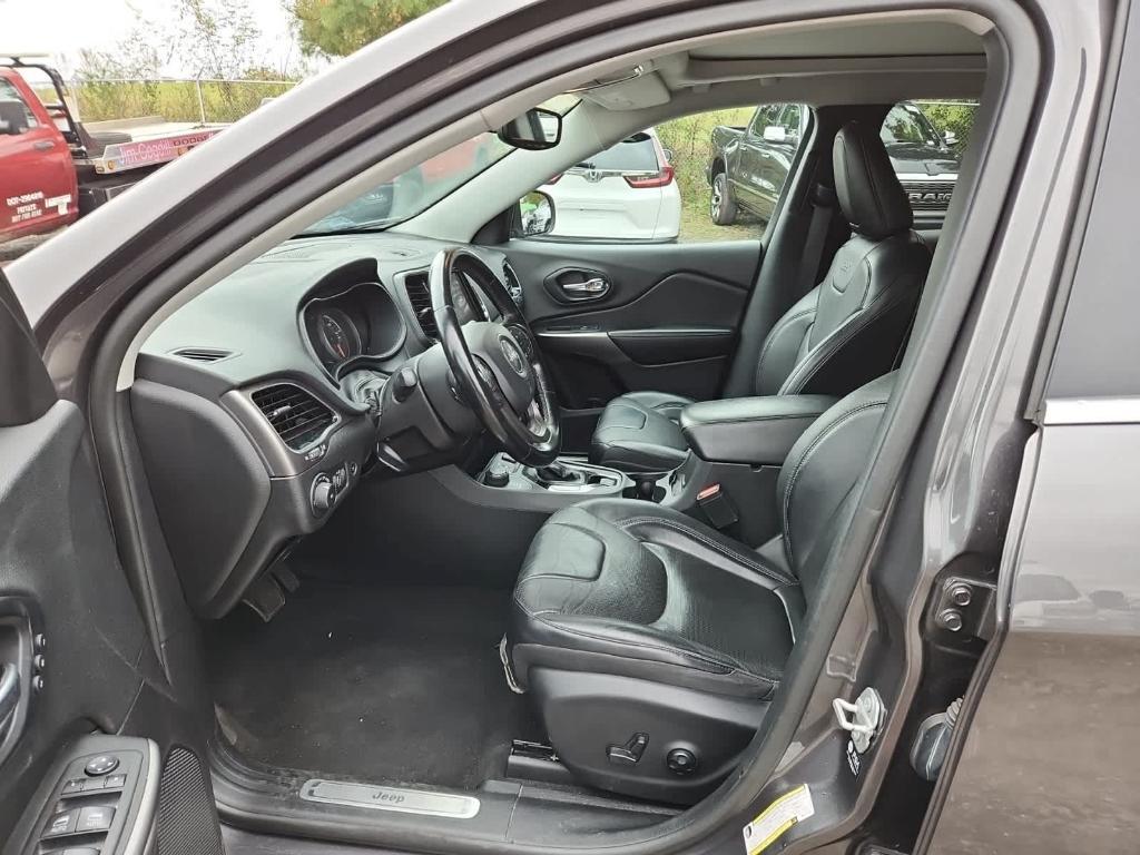 used 2021 Jeep Cherokee car, priced at $18,500