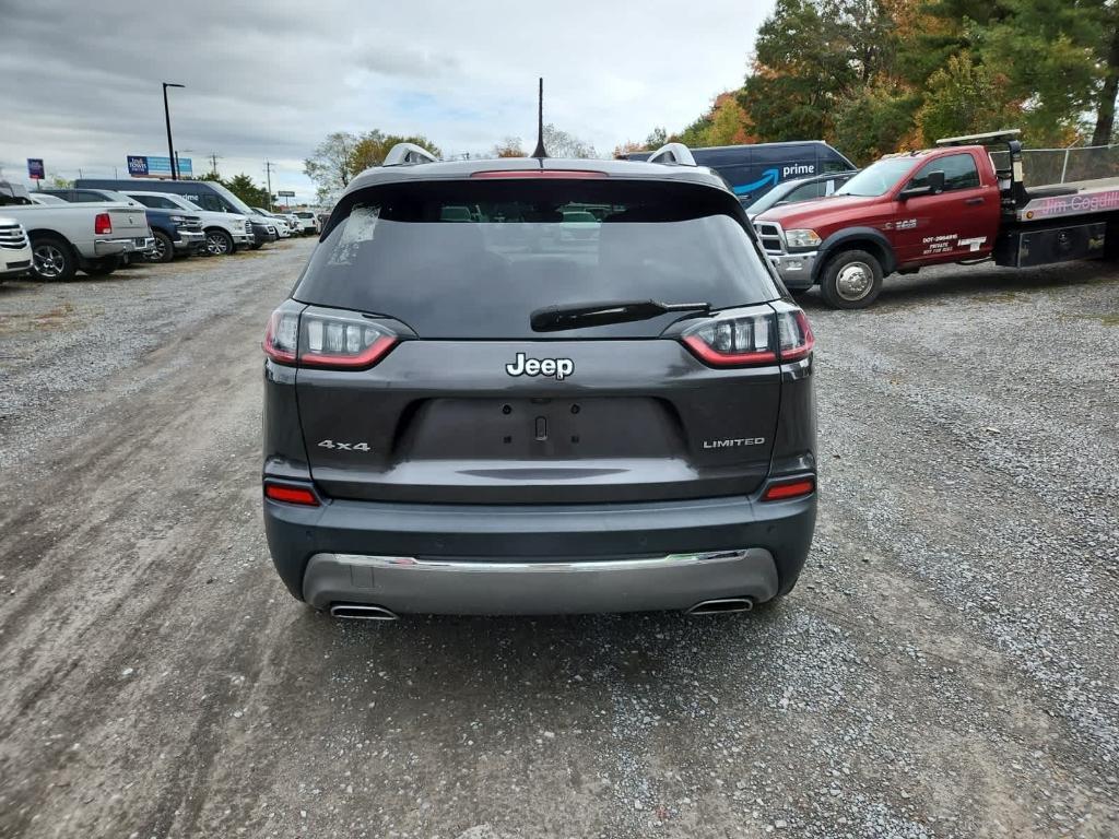 used 2021 Jeep Cherokee car, priced at $18,500