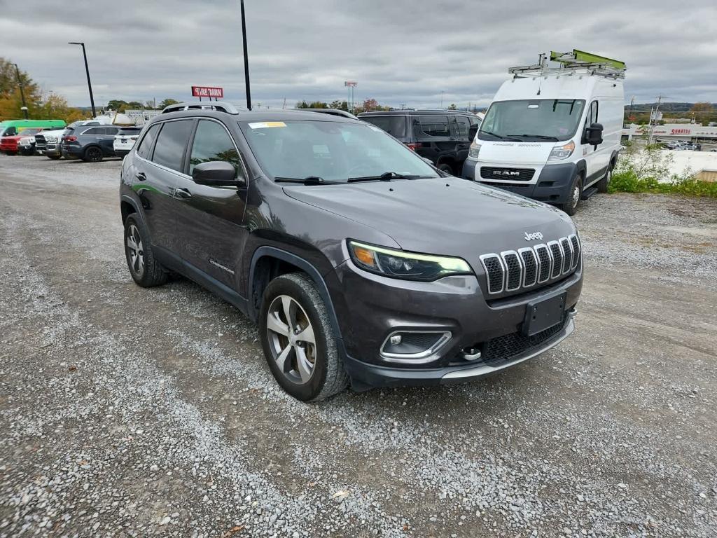used 2021 Jeep Cherokee car, priced at $18,500