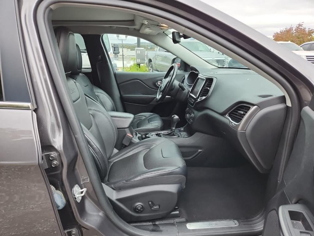 used 2021 Jeep Cherokee car, priced at $18,500