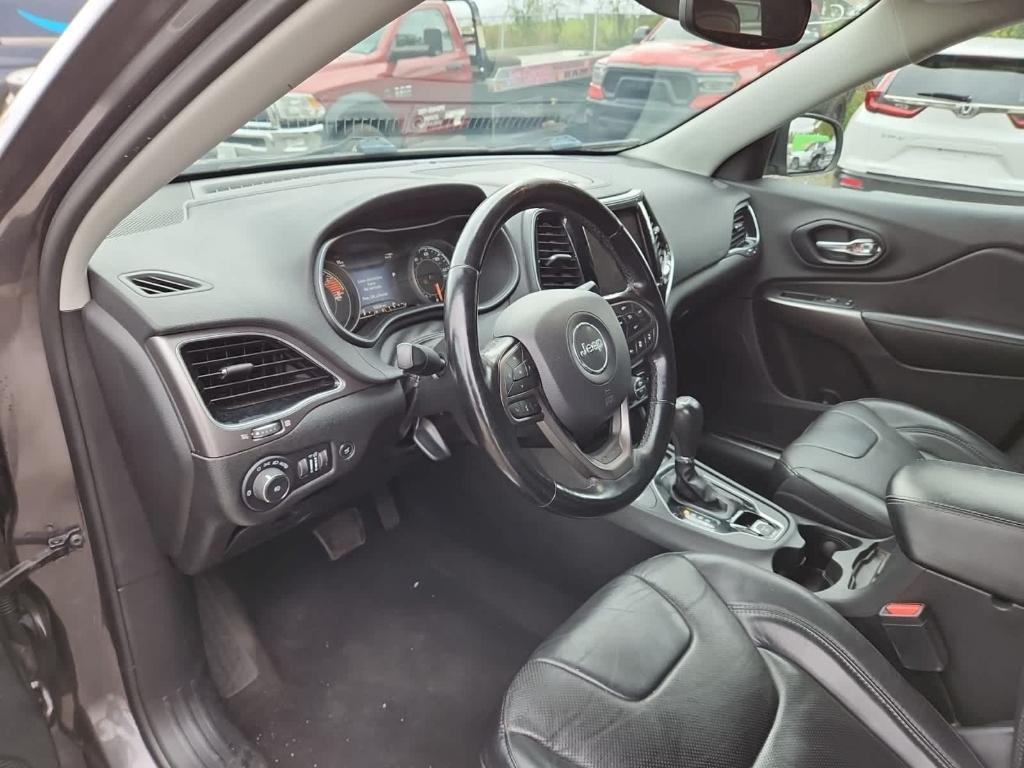 used 2021 Jeep Cherokee car, priced at $18,500