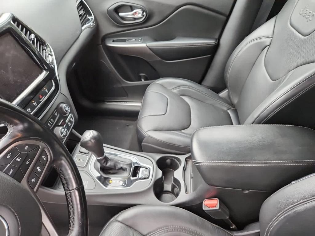 used 2021 Jeep Cherokee car, priced at $18,500