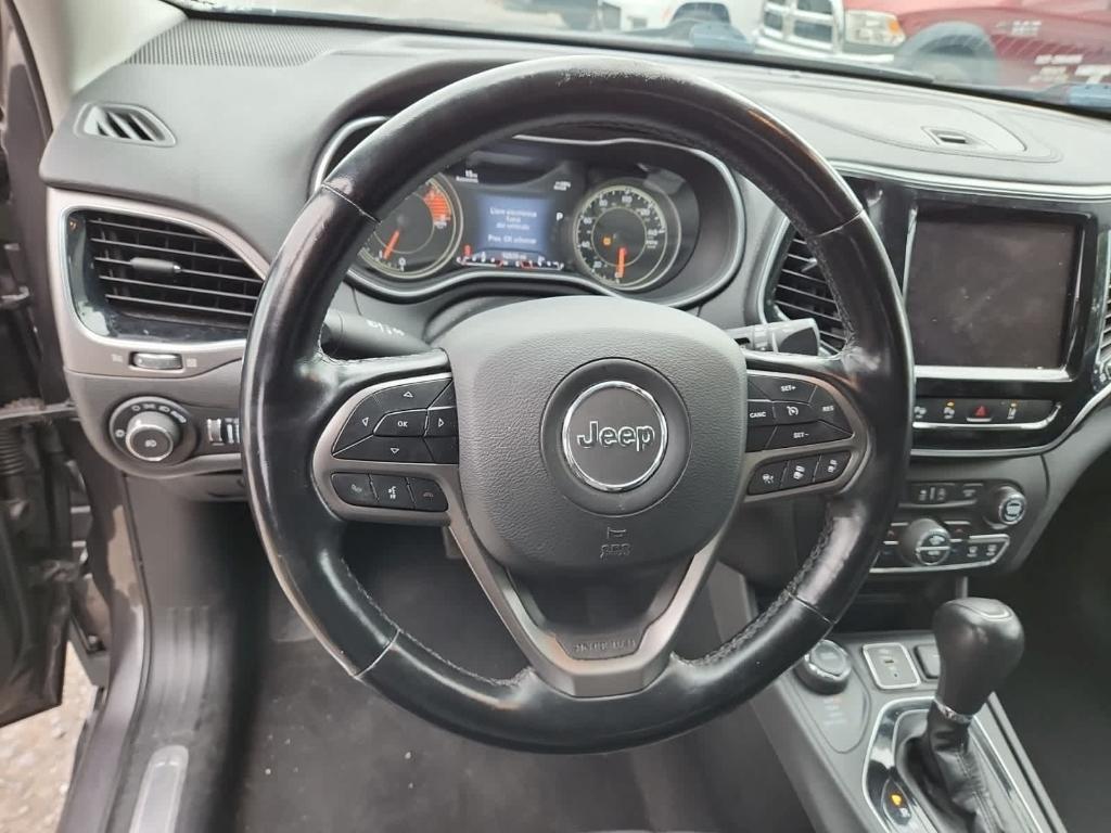 used 2021 Jeep Cherokee car, priced at $18,500