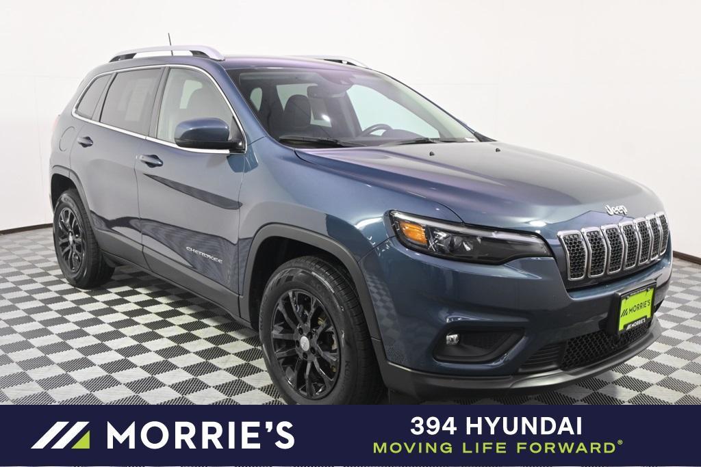 used 2021 Jeep Cherokee car, priced at $22,996