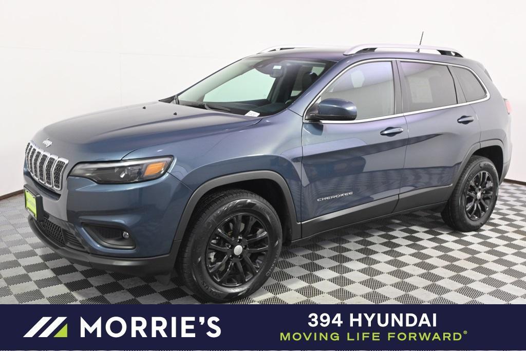 used 2021 Jeep Cherokee car, priced at $22,996