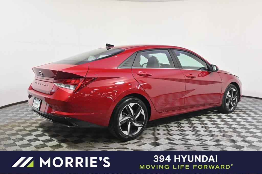 used 2023 Hyundai Elantra HEV car, priced at $21,999