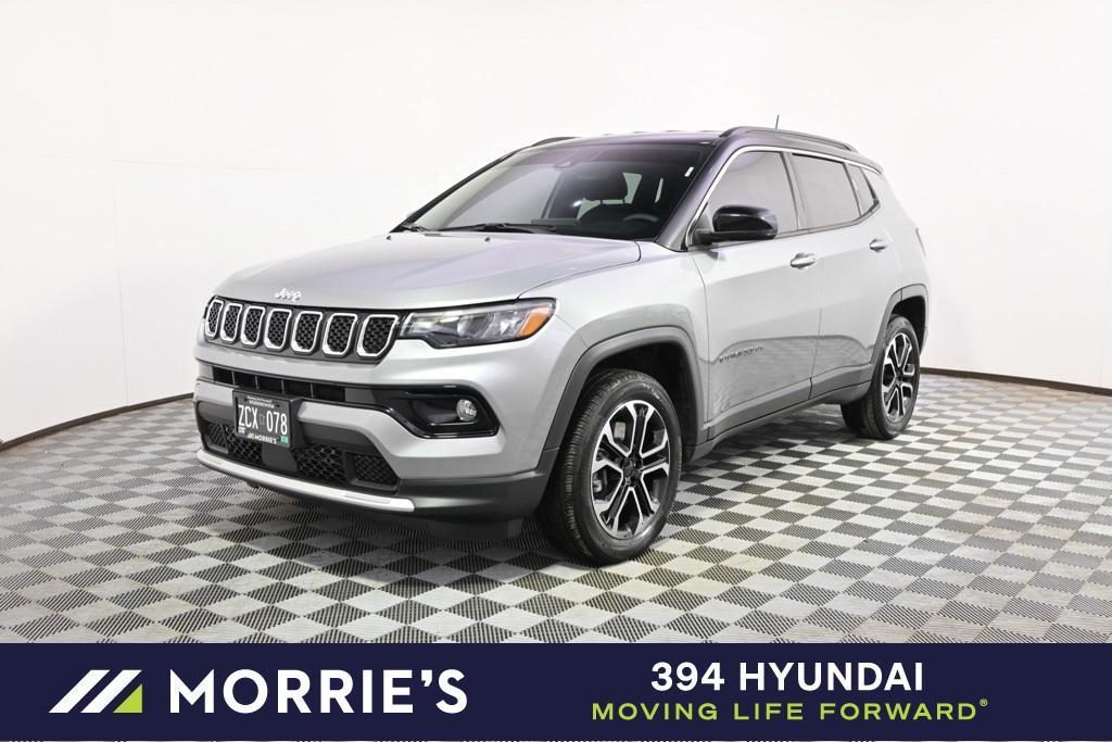 used 2024 Jeep Compass car, priced at $28,499