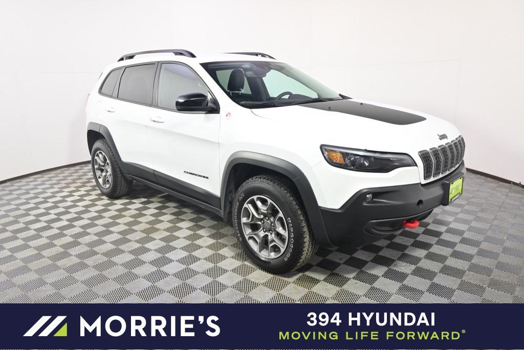 used 2022 Jeep Cherokee car, priced at $22,499