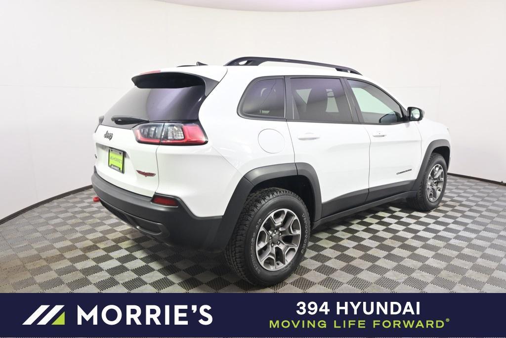 used 2022 Jeep Cherokee car, priced at $22,499