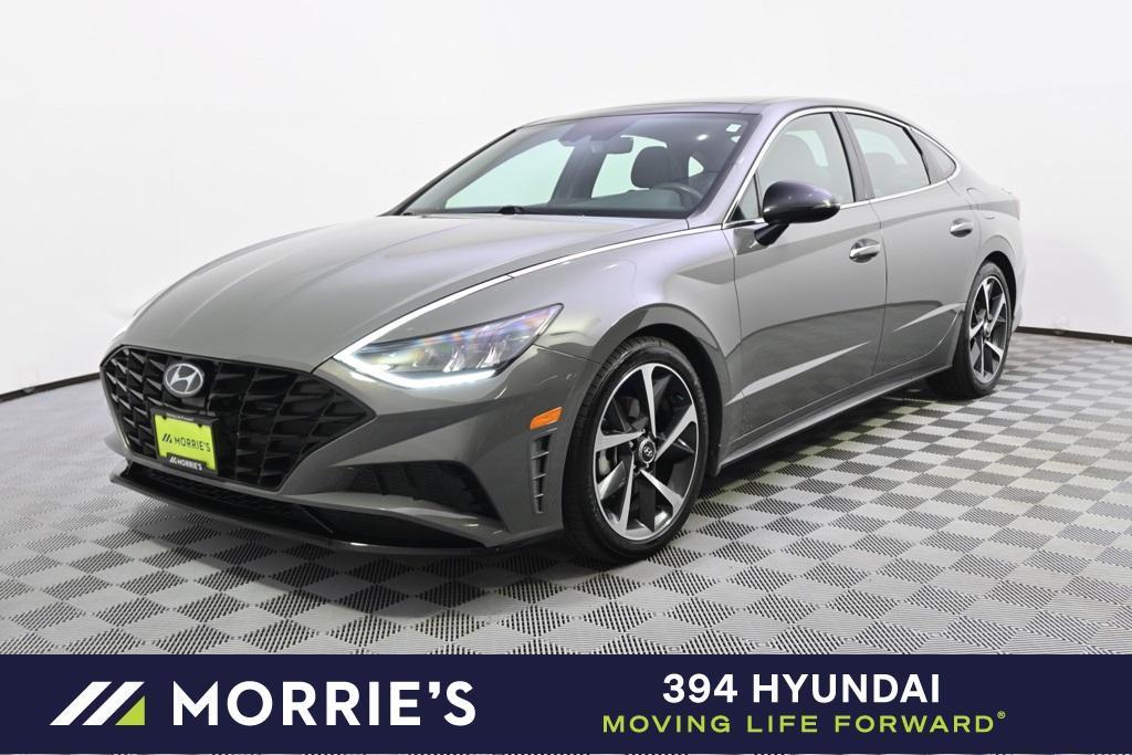 used 2021 Hyundai Sonata car, priced at $19,385