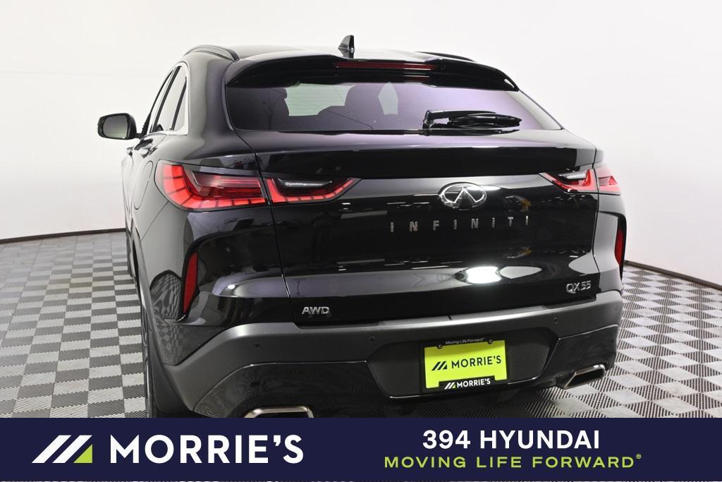 used 2022 INFINITI QX55 car, priced at $30,996