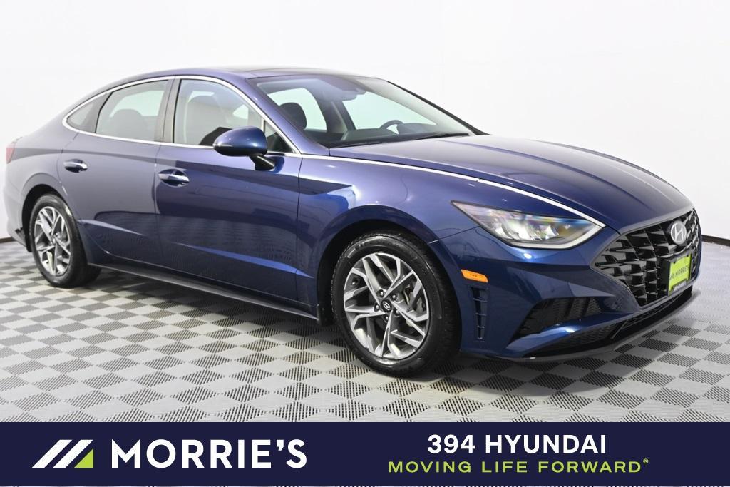 used 2021 Hyundai Sonata car, priced at $18,316