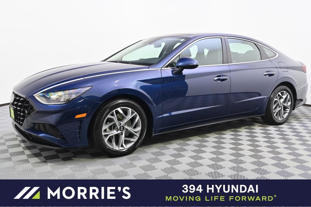 used 2021 Hyundai Sonata car, priced at $18,316
