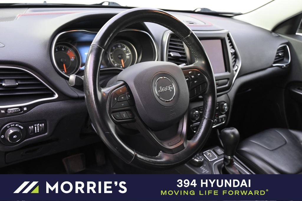 used 2020 Jeep Cherokee car, priced at $16,796