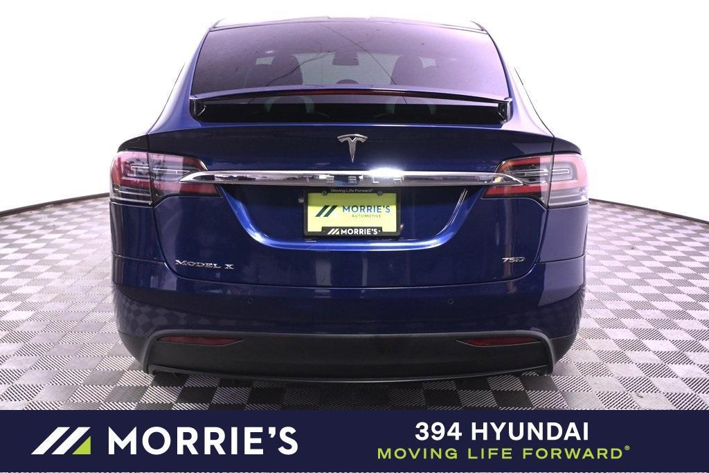 used 2018 Tesla Model X car, priced at $24,999