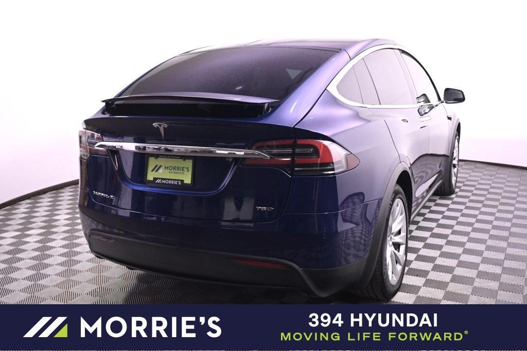 used 2018 Tesla Model X car, priced at $24,999