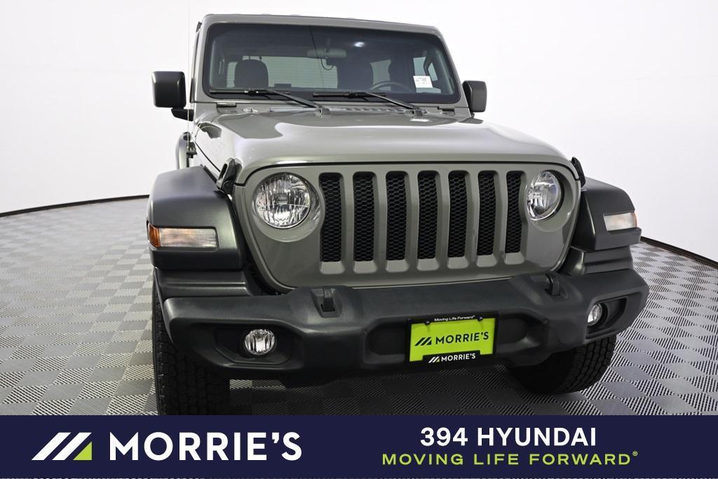 used 2020 Jeep Wrangler car, priced at $23,825