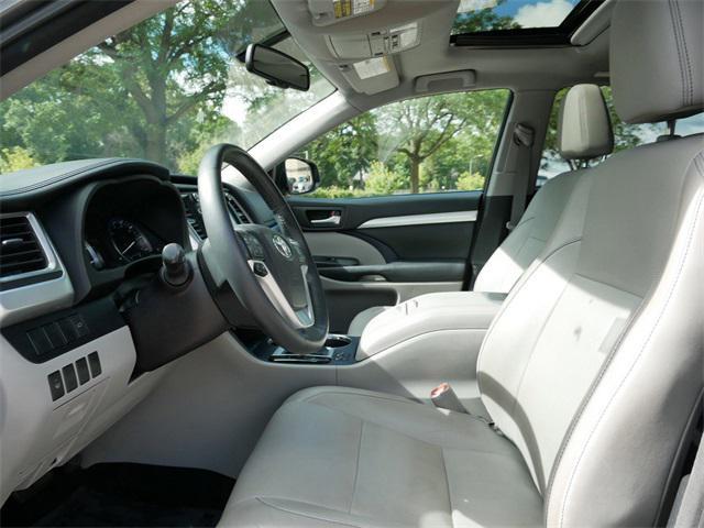 used 2015 Toyota Highlander car, priced at $18,999