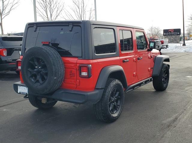 used 2021 Jeep Wrangler car, priced at $26,900