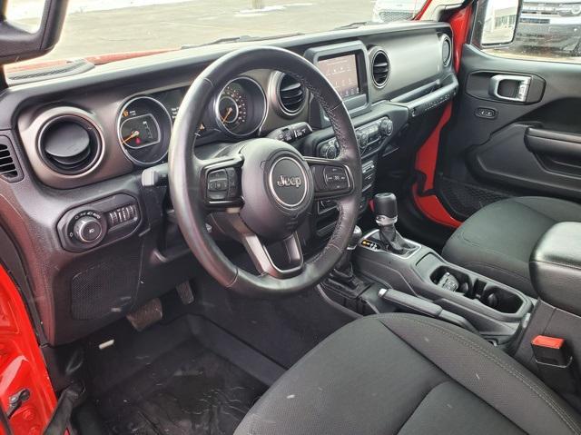 used 2021 Jeep Wrangler car, priced at $26,900