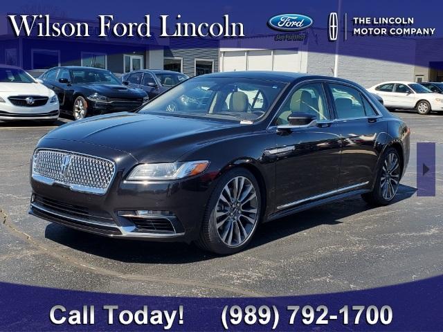used 2019 Lincoln Continental car, priced at $23,900