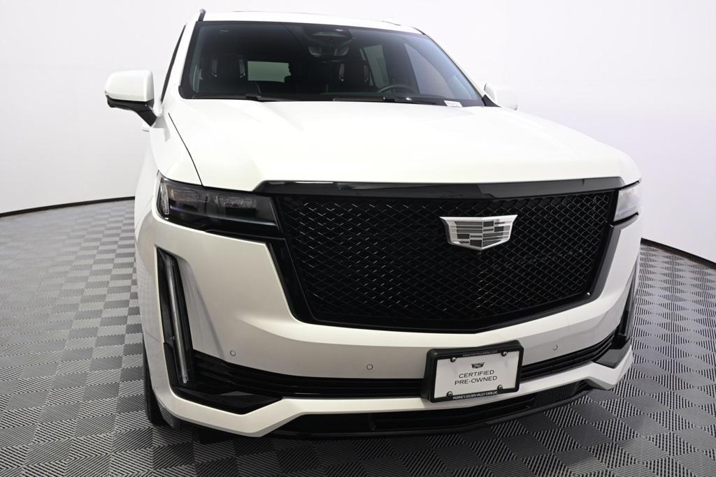 used 2024 Cadillac Escalade ESV car, priced at $97,555