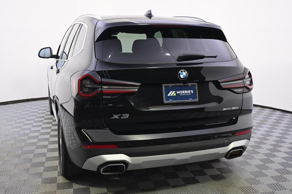 used 2022 BMW X3 car, priced at $27,555