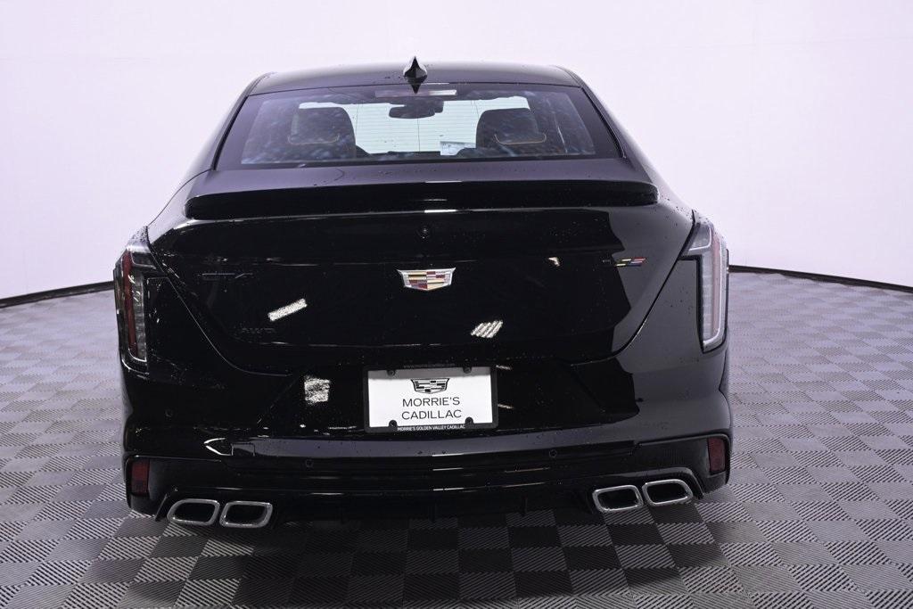 new 2026 Cadillac CT4-V car, priced at $59,814