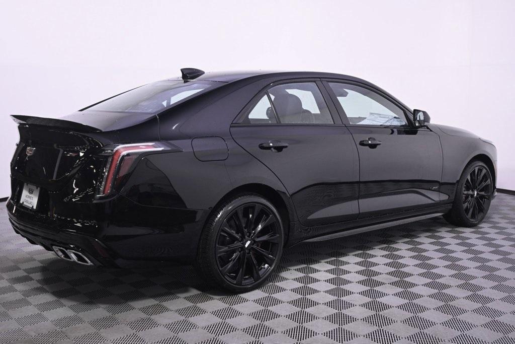 new 2026 Cadillac CT4-V car, priced at $59,814