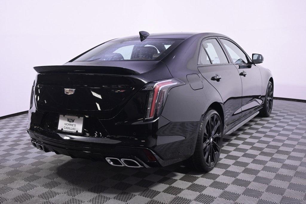 new 2026 Cadillac CT4-V car, priced at $59,814