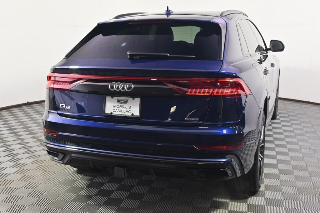 used 2021 Audi Q8 car, priced at $39,990
