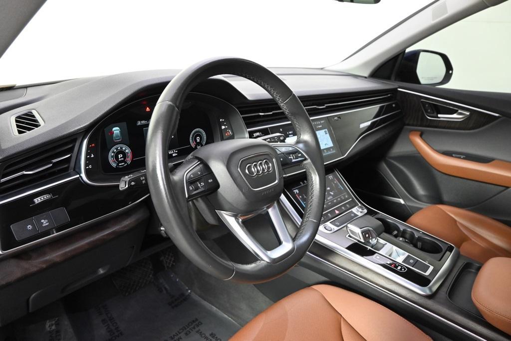 used 2021 Audi Q8 car, priced at $39,990