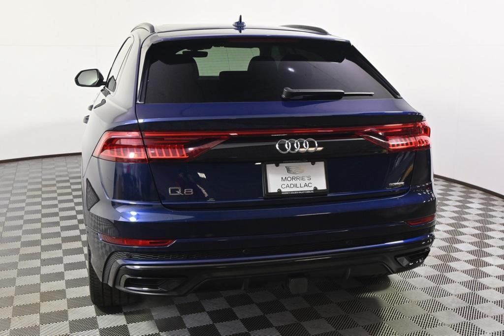 used 2021 Audi Q8 car, priced at $39,990