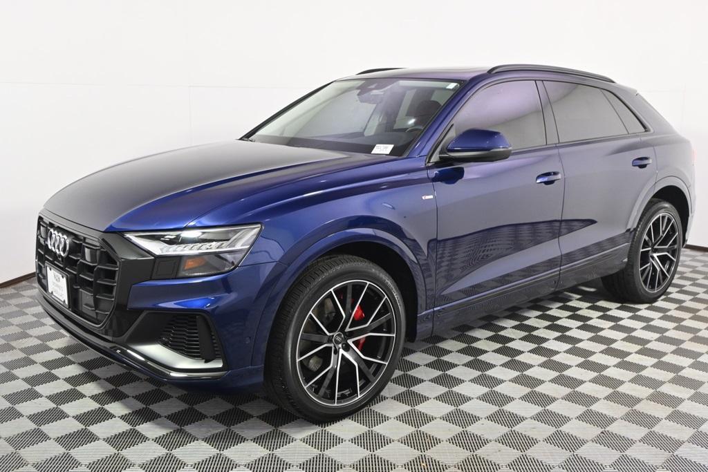 used 2021 Audi Q8 car, priced at $39,990