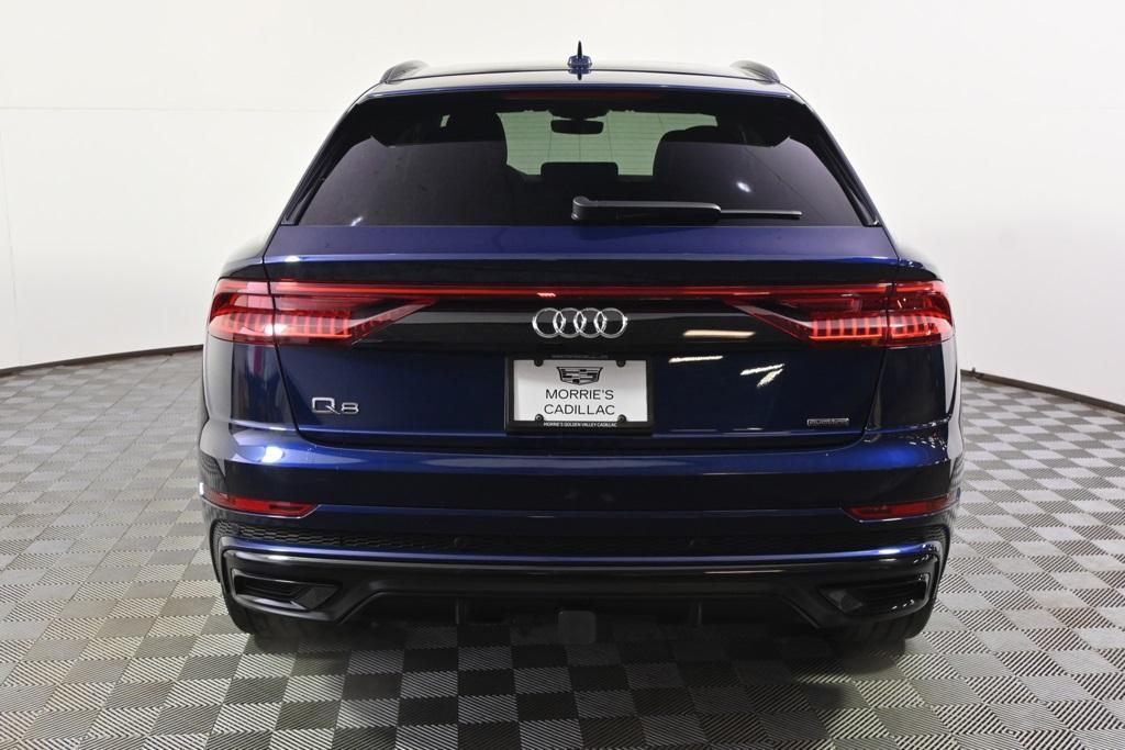 used 2021 Audi Q8 car, priced at $39,990
