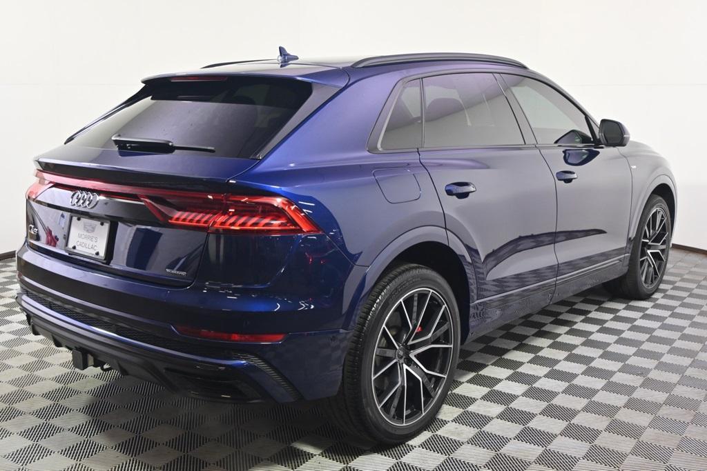 used 2021 Audi Q8 car, priced at $39,990