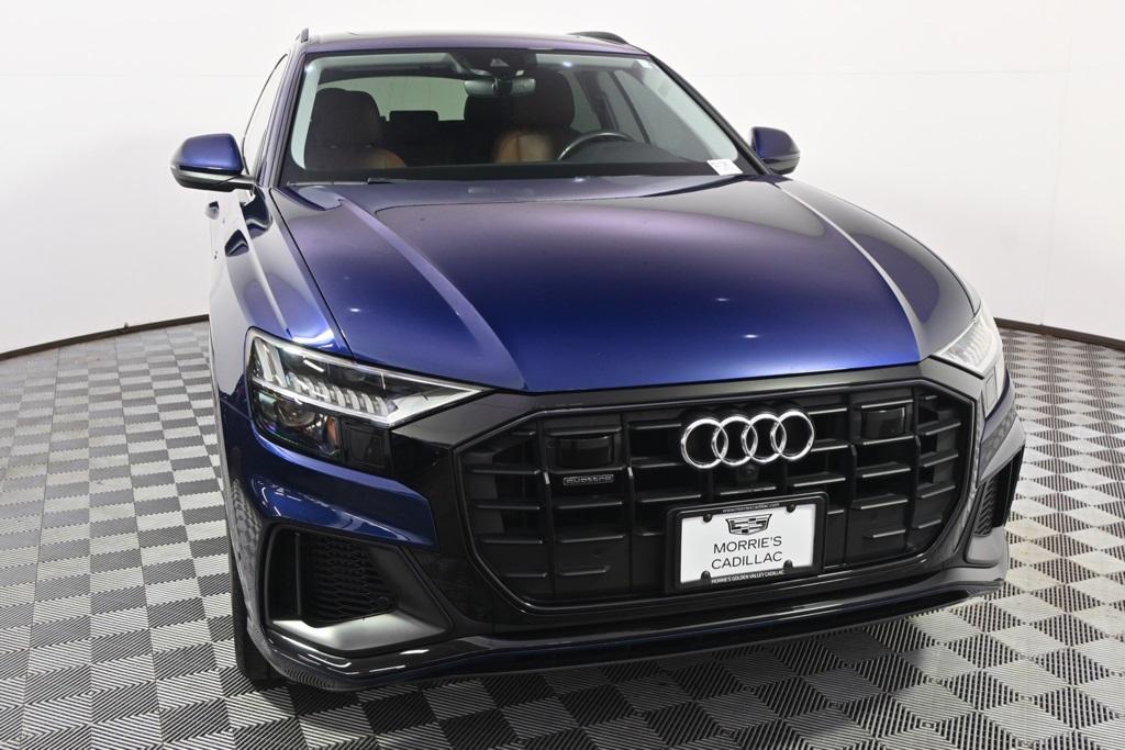 used 2021 Audi Q8 car, priced at $39,990