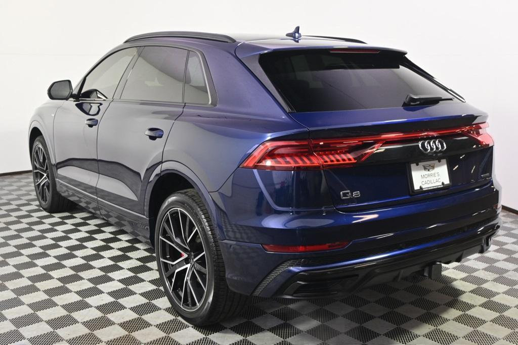 used 2021 Audi Q8 car, priced at $39,990