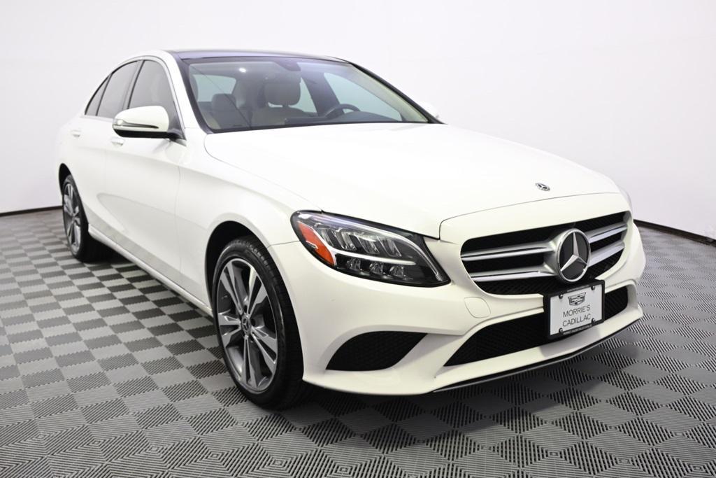 used 2021 Mercedes-Benz C-Class car, priced at $26,444