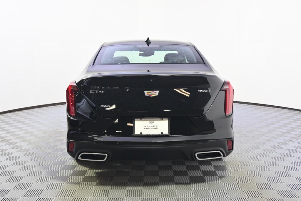 new 2025 Cadillac CT4 car, priced at $47,750