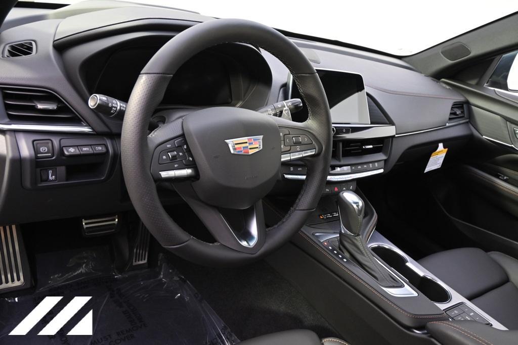 new 2025 Cadillac CT4 car, priced at $47,490