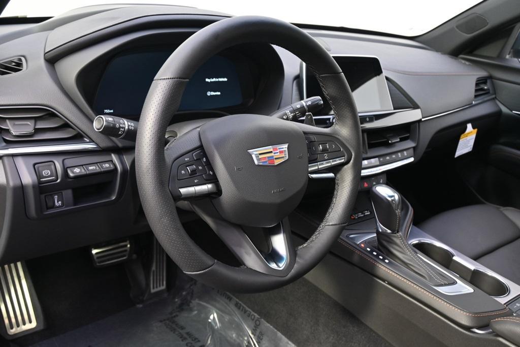 new 2025 Cadillac CT4 car, priced at $46,990