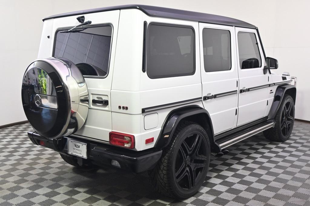 used 2017 Mercedes-Benz AMG G 63 car, priced at $66,555
